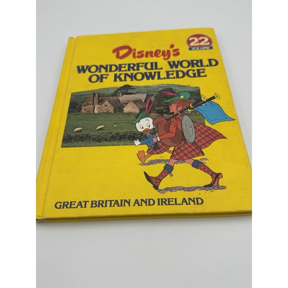 disney wonderful world of knowledge Volume 22 Great Britain &‎ Ireland 1982